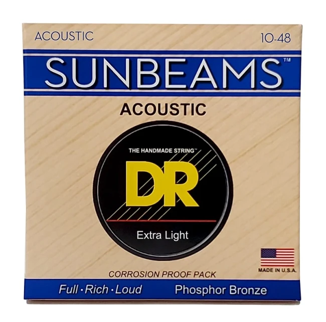 DR RCA-10 SUNBEAM Acoustic Phosphor Bronze - Extra Light 10-48